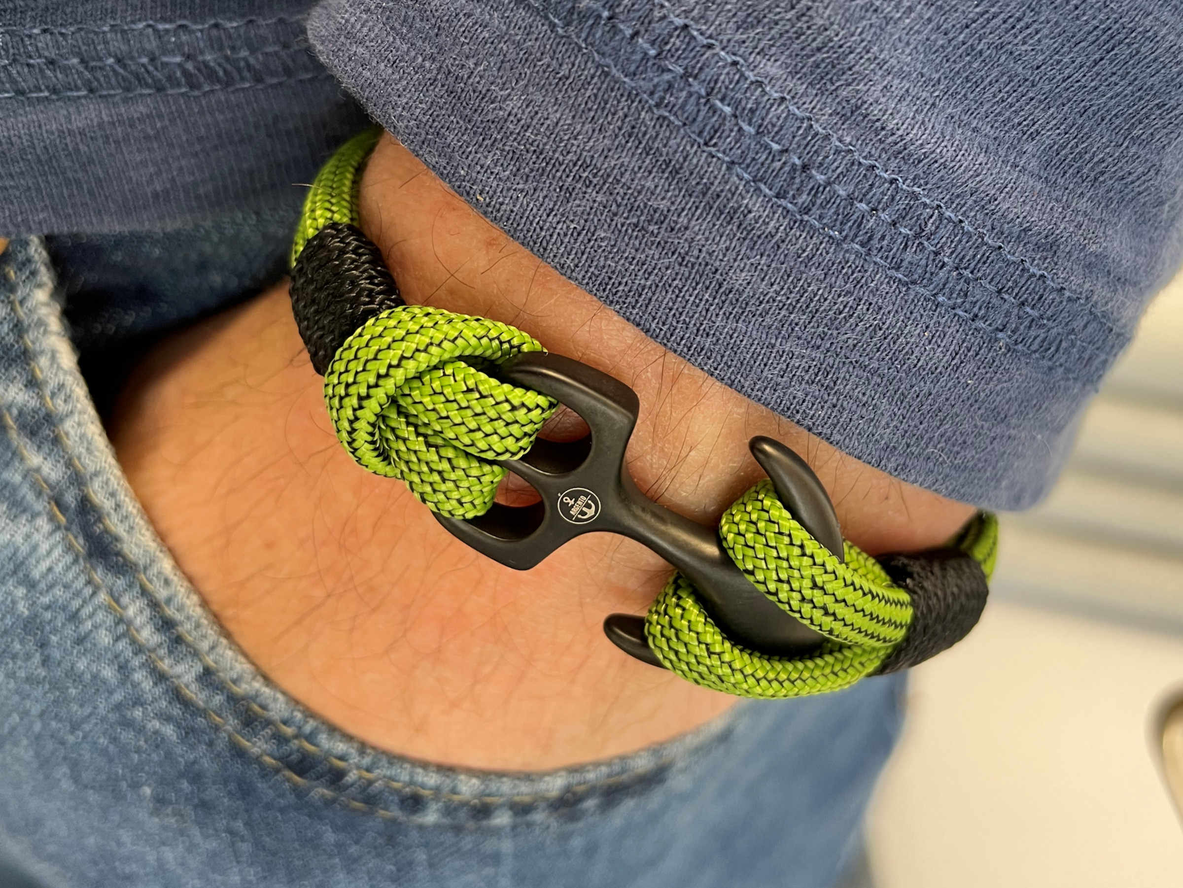 Bransoletka paracord kotwica - Argento zdjęcie 4