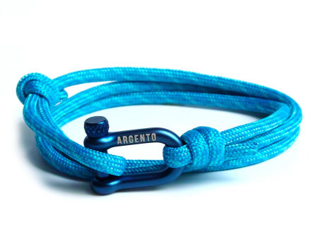Bransoletka paracord szeklą - regulowana