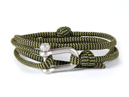 Bransoletka paracord szeklą - regulowana