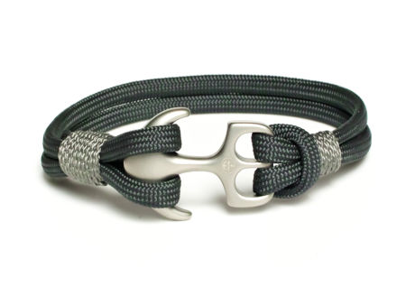 Bransoletka paracord kotwica