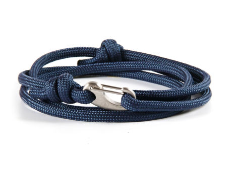Bransoletka paracord karabińczyk
