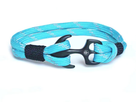Bransoletka paracord kotwica