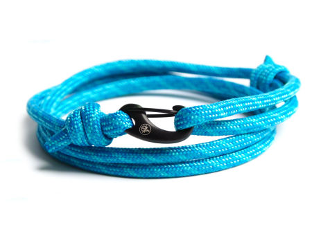 Bransoletka paracord karabińczyk