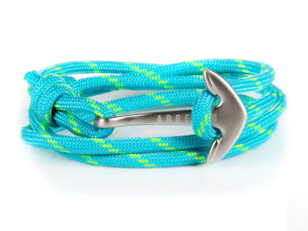Bransoletka paracord kotwica