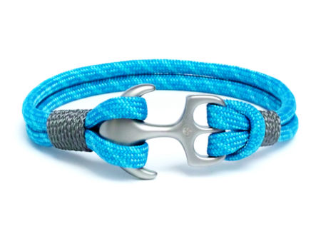 Bransoletka paracord kotwica