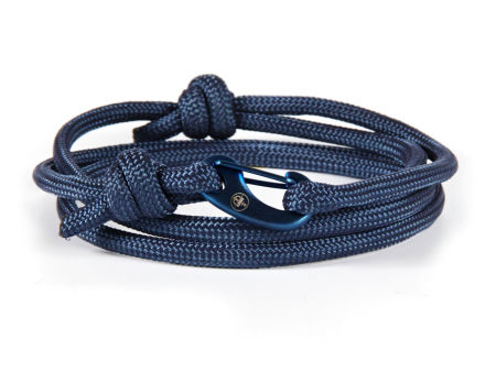 Bransoletka paracord karabińczyk