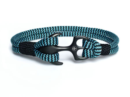Bransoletka paracord kotwica