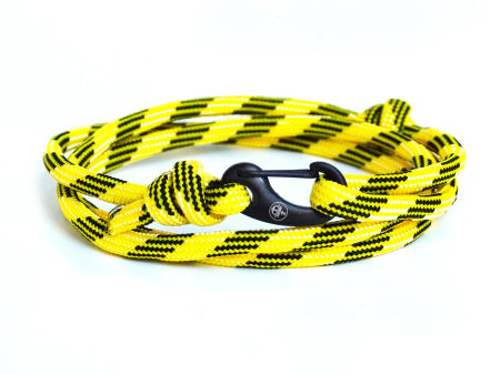 Bransoletka paracord karabińczyk