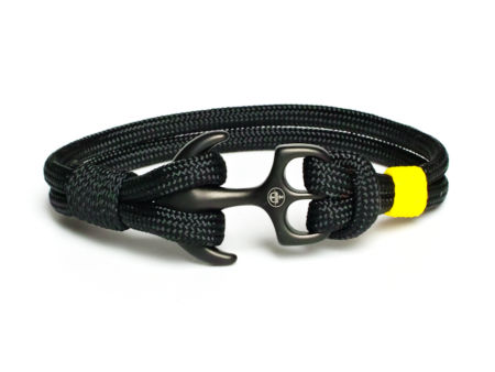 Bransoletka paracord kotwica