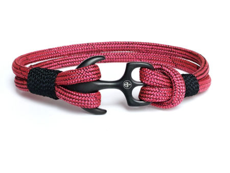 Bransoletka paracord kotwica