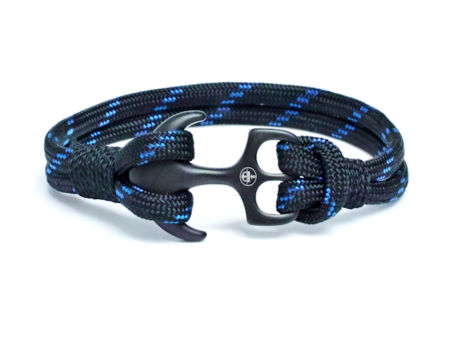 Bransoletka paracord kotwica