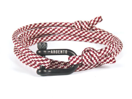 Bransoletka paracord szeklą - regulowana