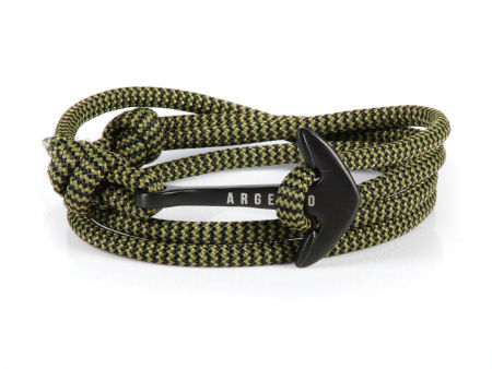 Bransoletka paracord kotwica
