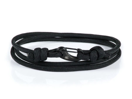 Bransoletka paracord karabińczyk