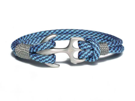 Bransoletka paracord kotwica