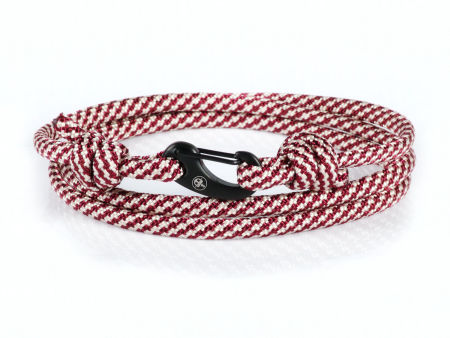 Bransoletka paracord karabińczyk