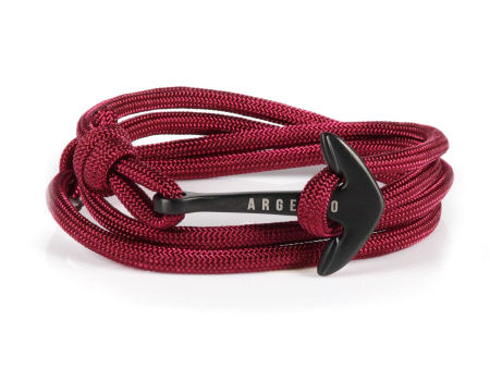 Bransoletka paracord kotwica