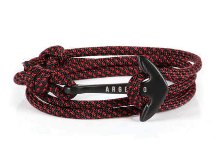 Bransoletka paracord kotwica