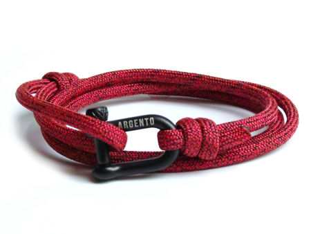 Bransoletka paracord z szeklą - regulowana