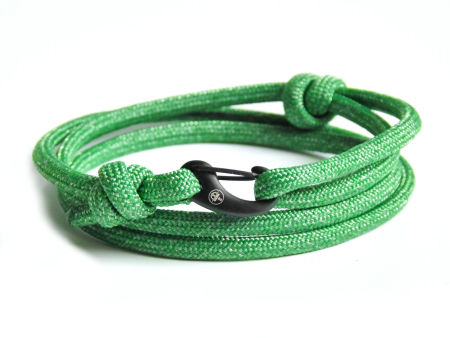 Bransoletka paracord karabińczyk
