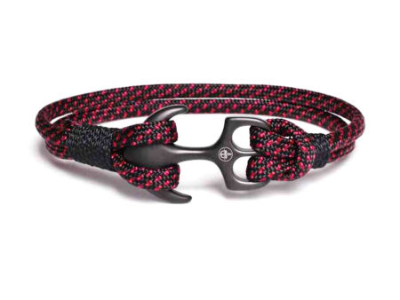 Bransoletka paracord kotwica