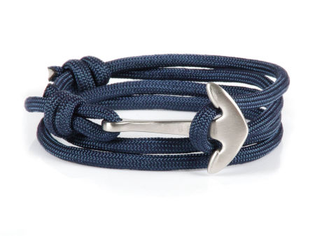 Bransoletka paracord kotwica