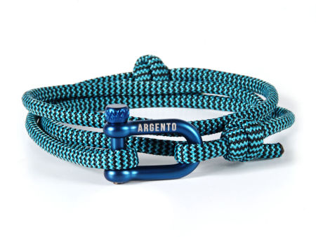 Bransoletka paracord szeklą - regulowana
