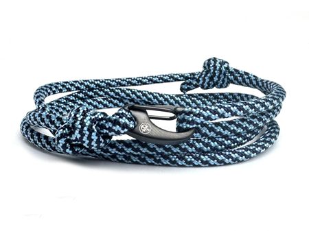 Bransoletka paracord karabińczyk 