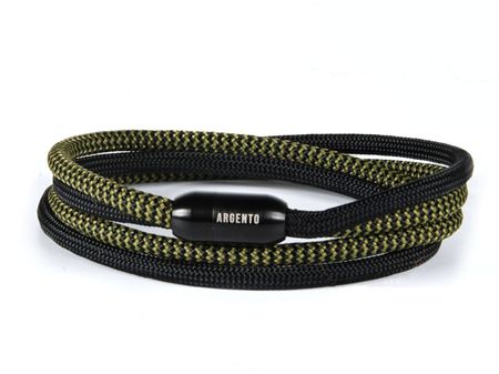Bransoletka Marynistyczna Khaki & Black – Czarna Boja