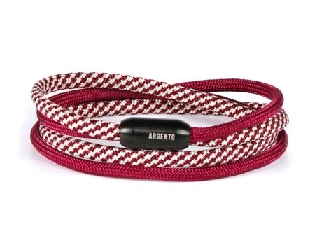 Bransoletka Marynistyczna Navy & Silver – Magnetyczna Boja