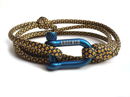Bransoletka Marine Adventure – Blue Szekla & Paracord 550