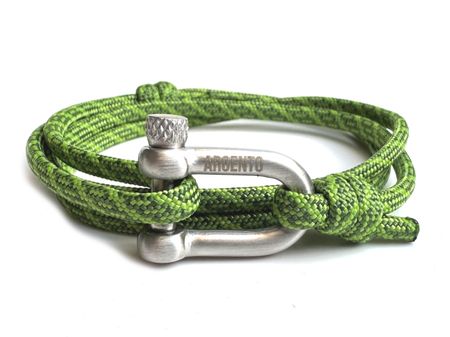 Bransoletka Marine Adventure – Paracord 550 USA (Argento Series)