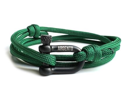 Bransoletka Marine Adventure – Paracord 550 USA Argento