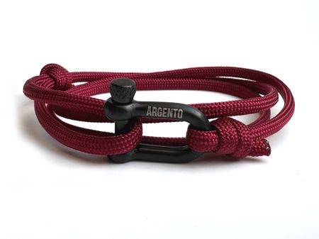 Bransoletka Marine Adventure – bordowy Argento 
